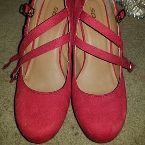 Red wedges